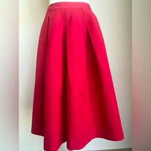 Midi Skirt | Red | White House-Black Market